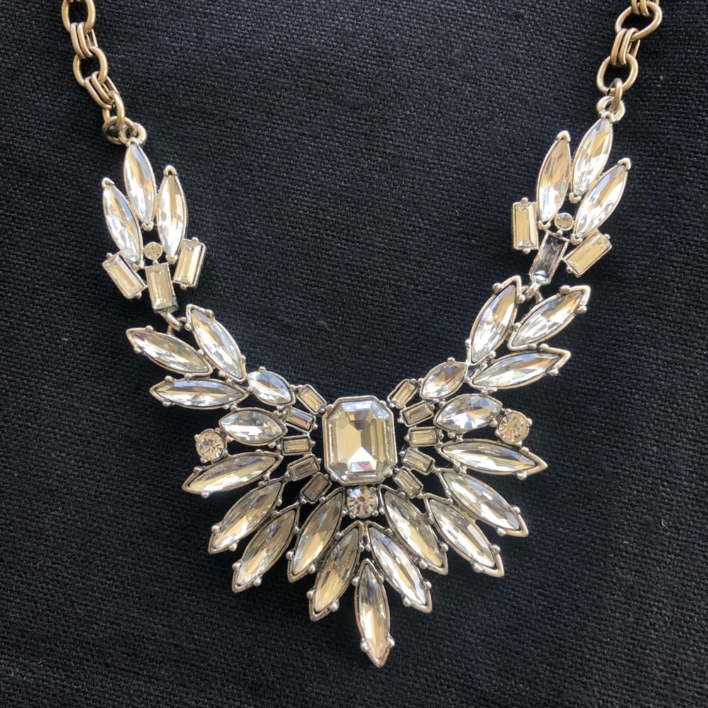 Banana Republic Crystal Statement Necklace